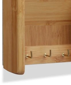 Relaxdays Schlüsselbrett In Natur - (B)15 X (H)49,5 X (T)7,5 Cm -Relaxdays Verkaufsshop relaxdays schlusselbrett in natur b 15 x h 49 5 x t 7 5 cm 2