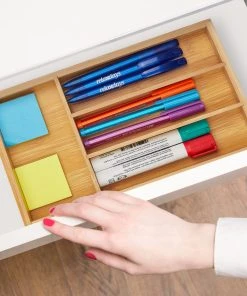 Relaxdays Schubladenorganizer In Natur - (B)16 X (H)4 X (T)28 Cm -Relaxdays Verkaufsshop relaxdays schubladenorganizer in natur b 16 x h 4 x t 28 cm 1