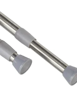 Relaxdays Teleskopstange In Silber - 110 - 200 Cm -Relaxdays Verkaufsshop relaxdays teleskopstange in silber 110 200 cm 5