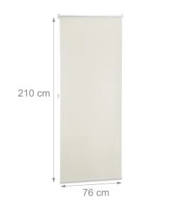 Relaxdays Thermorollo In Beige - (B)80 X (H)210 Cm -Relaxdays Verkaufsshop relaxdays thermorollo in beige b 80 x h 210 cm 3