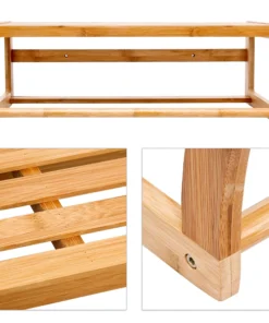 Relaxdays Wandregal In Natur - (B)60 X (H)20 X (T)26 Cm -Relaxdays Verkaufsshop relaxdays wandregal in natur b 60 x h 20 x t 26 cm 3