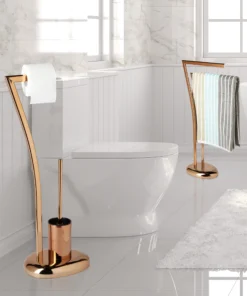 Relaxdays WC Garnitur In Kupfer - (B)21 X (H)75 X (T)26 Cm 11 Relaxdays WC Garnitur In Kupfer - (B)21 X (H)75 X (T)26 Cm -Relaxdays Verkaufsshop relaxdays wc garnitur in kupfer b 21 x h 75 x t 26 cm 4