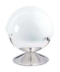 Relaxdays Zuckerdose Edelstahl