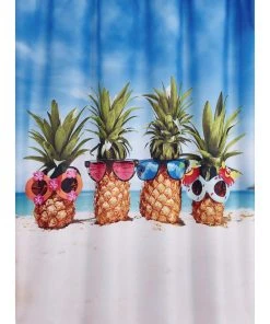 RIDDER Duschvorhang Textil Funanas Multicolor 180x200 Cm