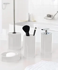 RIDDER Seifenschale Paris Weiß -Relaxdays Verkaufsshop ridder seifenschale paris weiss 1