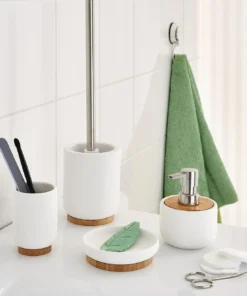 RIDDER Seifenspender Fancy Weiß -Relaxdays Verkaufsshop ridder seifenspender fancy weiss 1