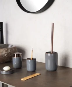 RIDDER WC-Bürste Abby Dunkelgrau -Relaxdays Verkaufsshop ridder wc burste abby dunkelgrau 1