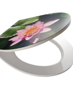 RIDDER WC-Sitz Lily Mit Soft-Close Multicolor -Relaxdays Verkaufsshop ridder wc sitz lily mit soft close multicolor 1
