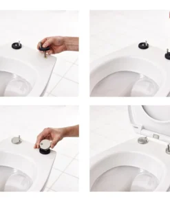 RIDDER WC-Sitz Lily Mit Soft-Close Multicolor -Relaxdays Verkaufsshop ridder wc sitz lily mit soft close multicolor 7