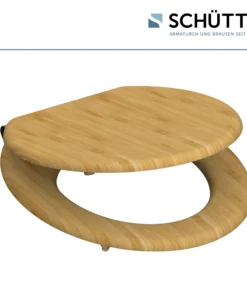 Schütte Nachhaltiger WC Sitz BAMBUS Mit Absenkautomatik - (L) 42 X (B) 37 X (H) 5 Cm -Relaxdays Verkaufsshop schutte nachhaltiger wc sitz bambus mit absenkautomatik l 42 x b 37 x h 5 cm 7