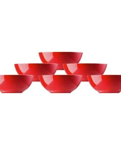 Thomas 6er Set Müslischalen Sunny Day ø 15 Cm In New Red