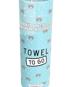 Strandtuch "Towel To Go Kids - Elephant" In Türkis - (L)140 X (B)100 Cm -Relaxdays Verkaufsshop towel to go strandtuch towel to go kids elephant in turkis l 140 x b 100 cm 2