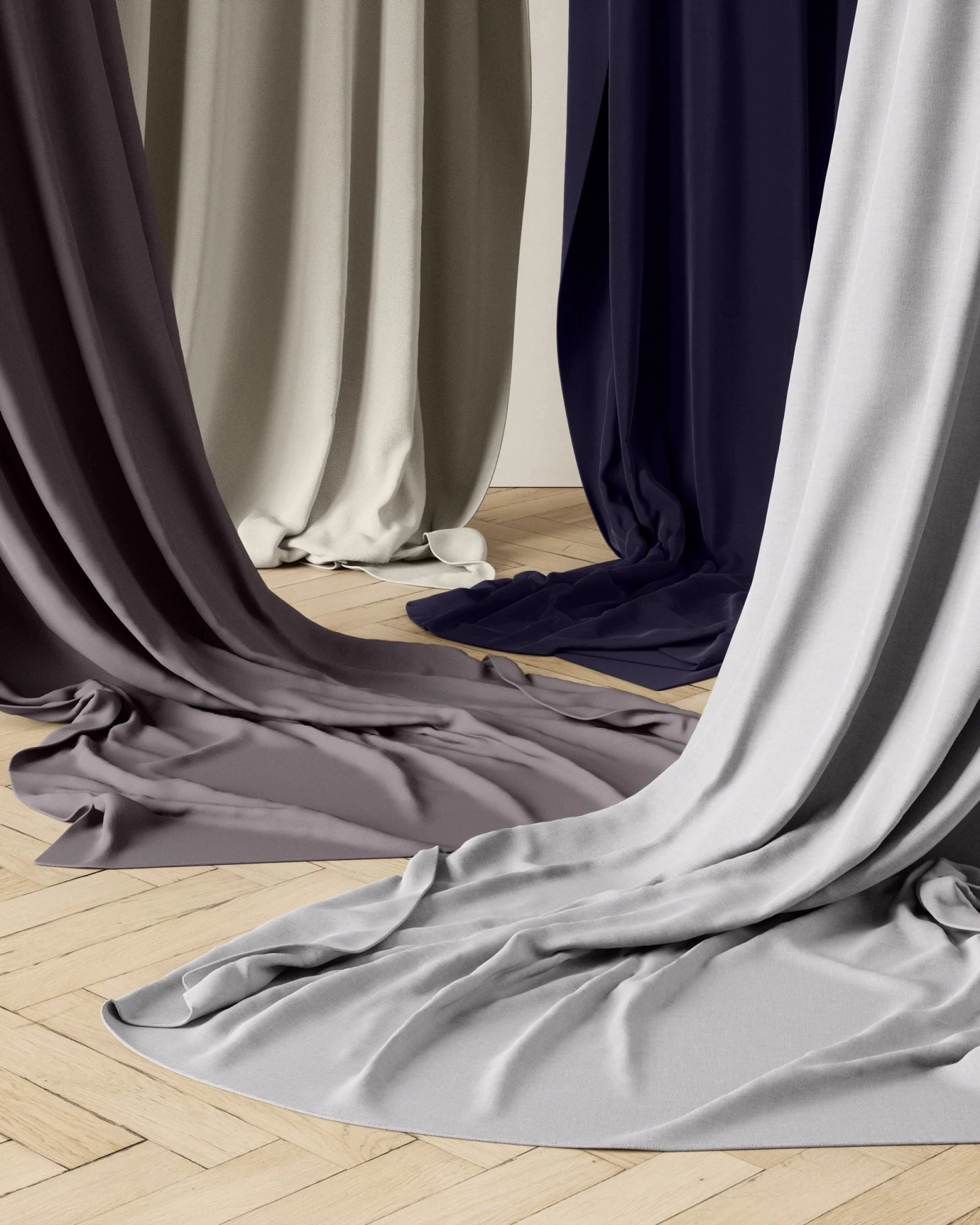 Umbra Verdunklungsvorhänge Twilight 160 X 132 X 1cm In Blau 2 Umbra Verdunklungsvorhänge Twilight 160 X 132 X 1cm In Blau – Bild 2