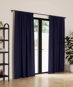 Umbra Verdunklungsvorhänge Twilight Blau 213 X 132 X 1cm In Blau