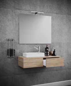 VCM 3tlg Waschplatz Waschtisch Gudas Spiegel In Sonoma-Eiche (Sägerau) -Relaxdays Verkaufsshop vcm 3tlg waschplatz waschtisch gudas spiegel in sonoma eiche sagerau 2 scaled