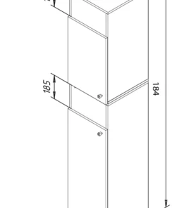 VCM Wäscheschrank Wäschebox Dreso XXL 2f In Weiß -Relaxdays Verkaufsshop vcm wascheschrank waschebox dreso xxl 2f in weiss 3 scaled