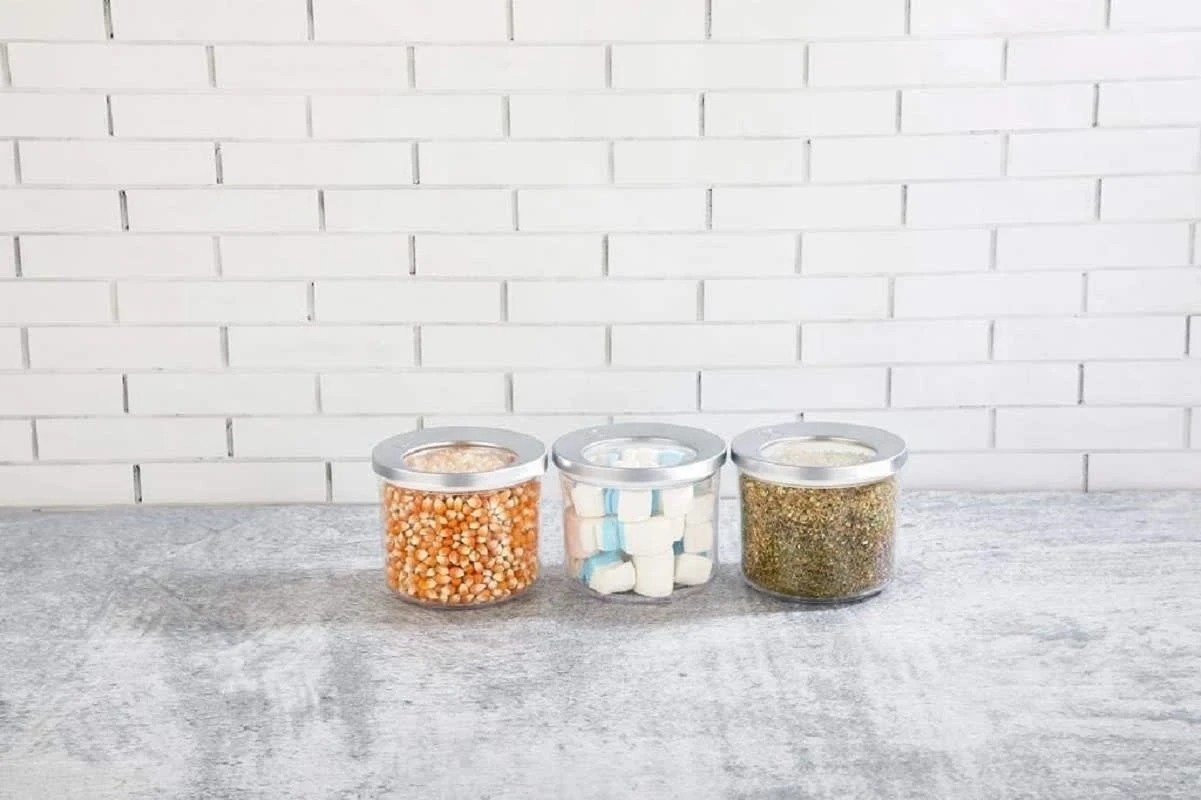 Vip Ahmet 3tlg. 400ml Vorratsbehälter In Transparent 1 Vip Ahmet 3tlg. 400ml Vorratsbehälter In Transparent