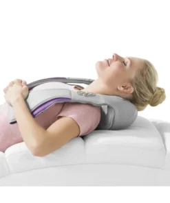 Vitalmaxx Shiatsu-Massagegerät In Grau/Lila -Relaxdays Verkaufsshop vitalmaxx shiatsu massagegerat in grau lila 2