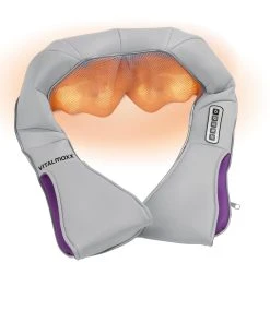 Vitalmaxx Shiatsu-Massagegerät In Grau / Lila