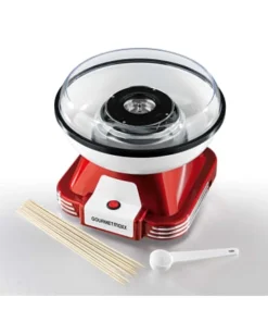 Vitalmaxx Zuckerwatte-Maschine In Rot/Weiß -Relaxdays Verkaufsshop vitalmaxx zuckerwatte maschine in rot weiss 3