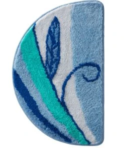 Webschatz Badematte Rund 'Aspen 2.0' In Blau 7 Webschatz Badematte Rund 'Aspen 2.0' In Blau -Relaxdays Verkaufsshop webschatz badematte rund aspen 2 0 in blau 3 scaled