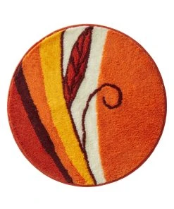 Webschatz Badematte Rund 'Aspen 2.0' In Terracotta 12 Webschatz Badematte Rund 'Aspen 2.0' In Terracotta -Relaxdays Verkaufsshop webschatz badematte rund aspen 2 0 in terracotta 5 scaled