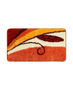 Webschatz Badematte Rund 'Aspen 2.0' In Terracotta