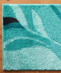 Webschatz Badematte Rund 'Delhi' In Grün