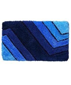 Webschatz Badematte Rund 'Qualitz' In Blau