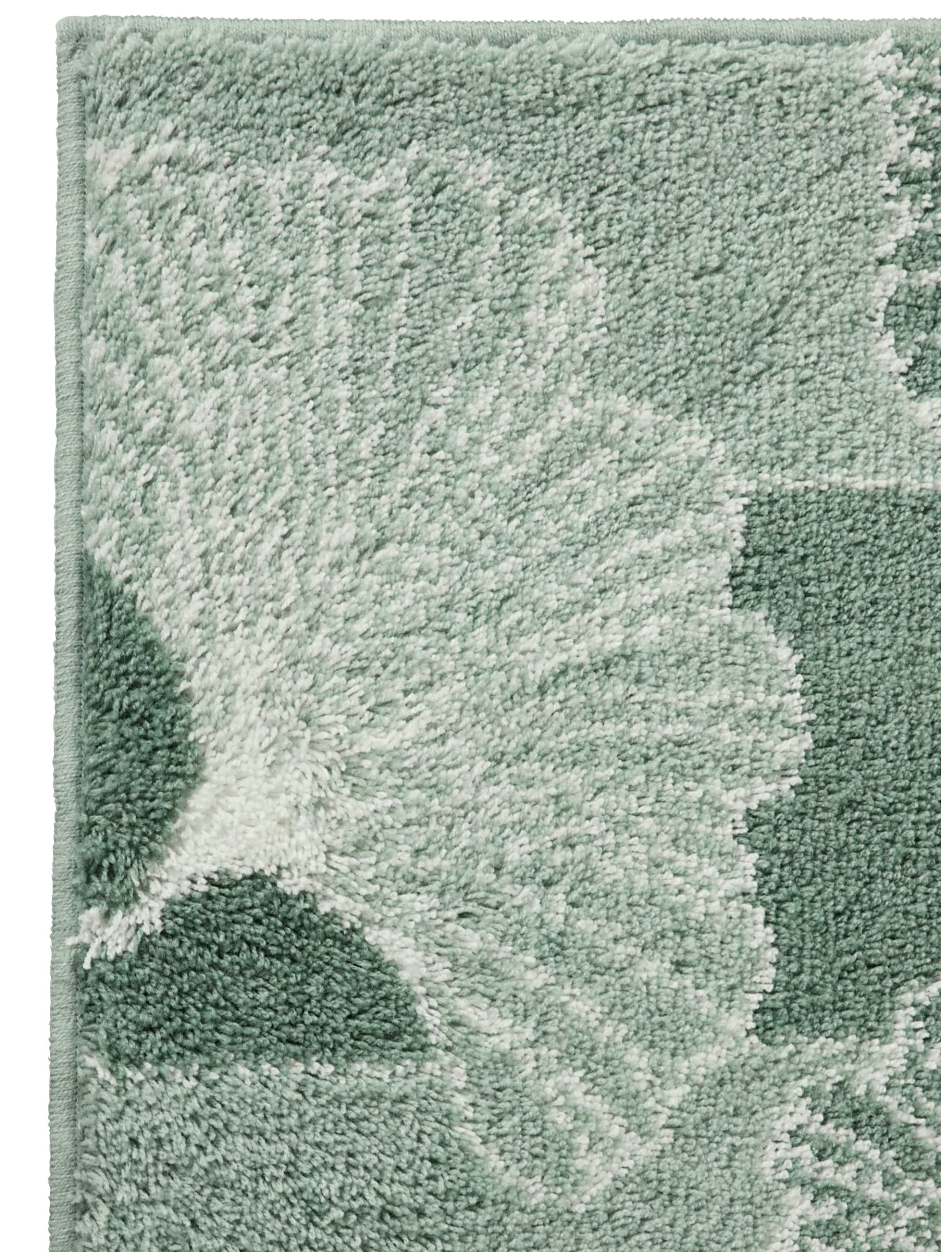 Webschatz Badematte Rund 'Sofia' In Grün 3 Webschatz Badematte Rund 'Sofia' In Grün – Bild 3