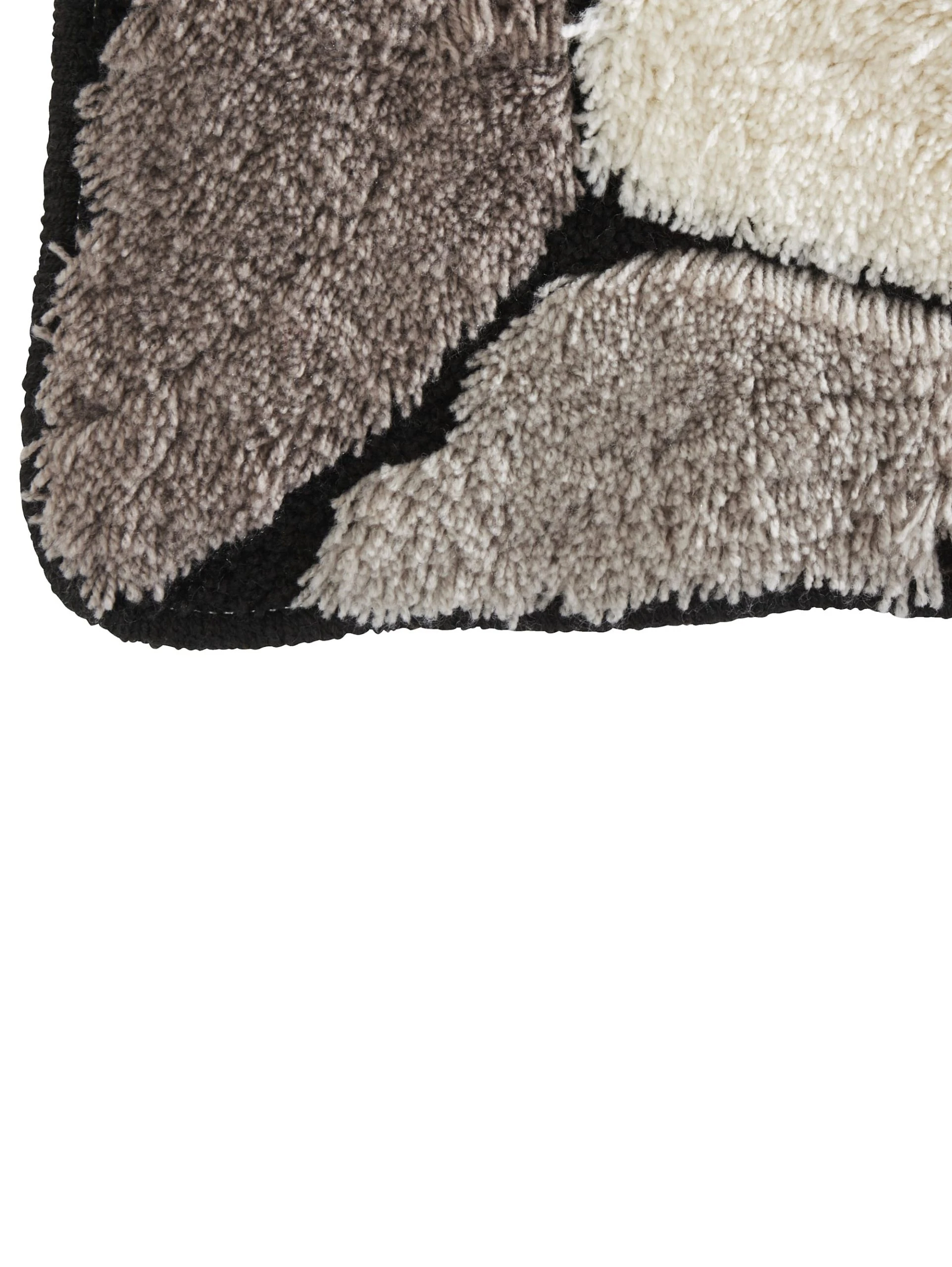 Webschatz Badematte Rund 'Stone' In Grau 5 Webschatz Badematte Rund 'Stone' In Grau – Bild 5