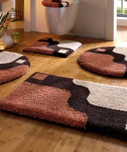 Webschatz Bademattenserie 'Lökken' In Braun