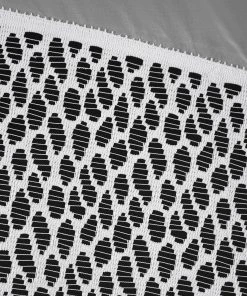 Webschatz C-Bogen Gardine 'Kremo' In Weiß -Relaxdays Verkaufsshop webschatz c bogen gardine kremo in weiss 2 scaled