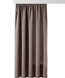 Webschatz Dekogardine 'Alicia' In Silberfarben