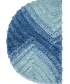 Webschatz Duschvorlage Halbrund 'Stella' In Blau 11 Webschatz Duschvorlage Halbrund 'Stella' In Blau -Relaxdays Verkaufsshop webschatz duschvorlage halbrund stella in blau 4 scaled