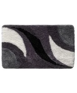 Webschatz Duschvorlage Halbrund 'Sylt' In Grau