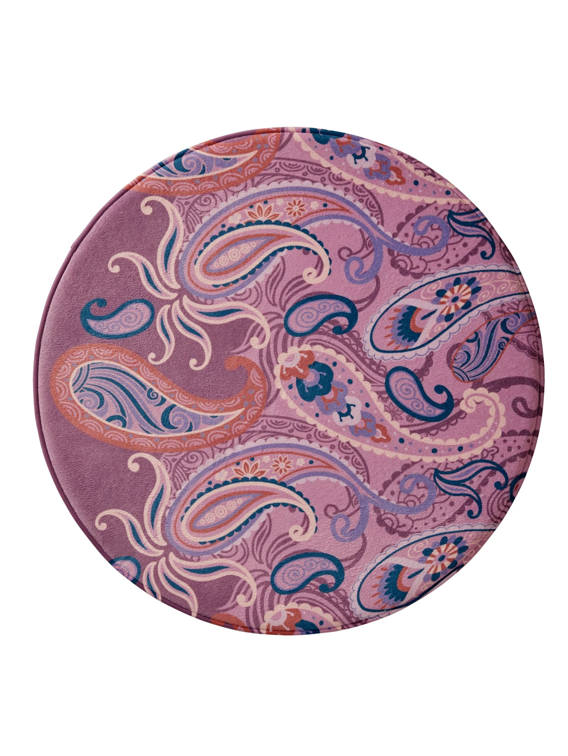 Webschatz Duschvorlage Halbrund `Verona` Mit Memory Schaum In Lila 6 Webschatz Duschvorlage Halbrund `Verona` Mit Memory Schaum In Lila – Bild 6