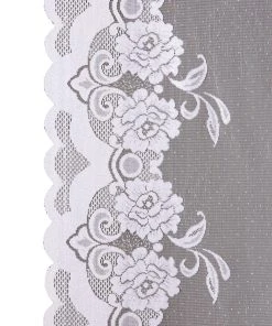 Webschatz Gardine 'Maira' In Weiß -Relaxdays Verkaufsshop webschatz gardine maira in weiss 3 scaled