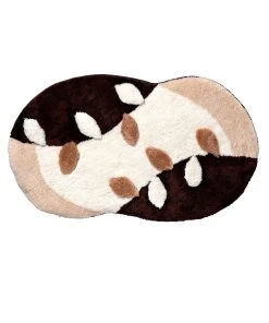 Webschatz WC-Deckelbezug 'Leafy' In Beige