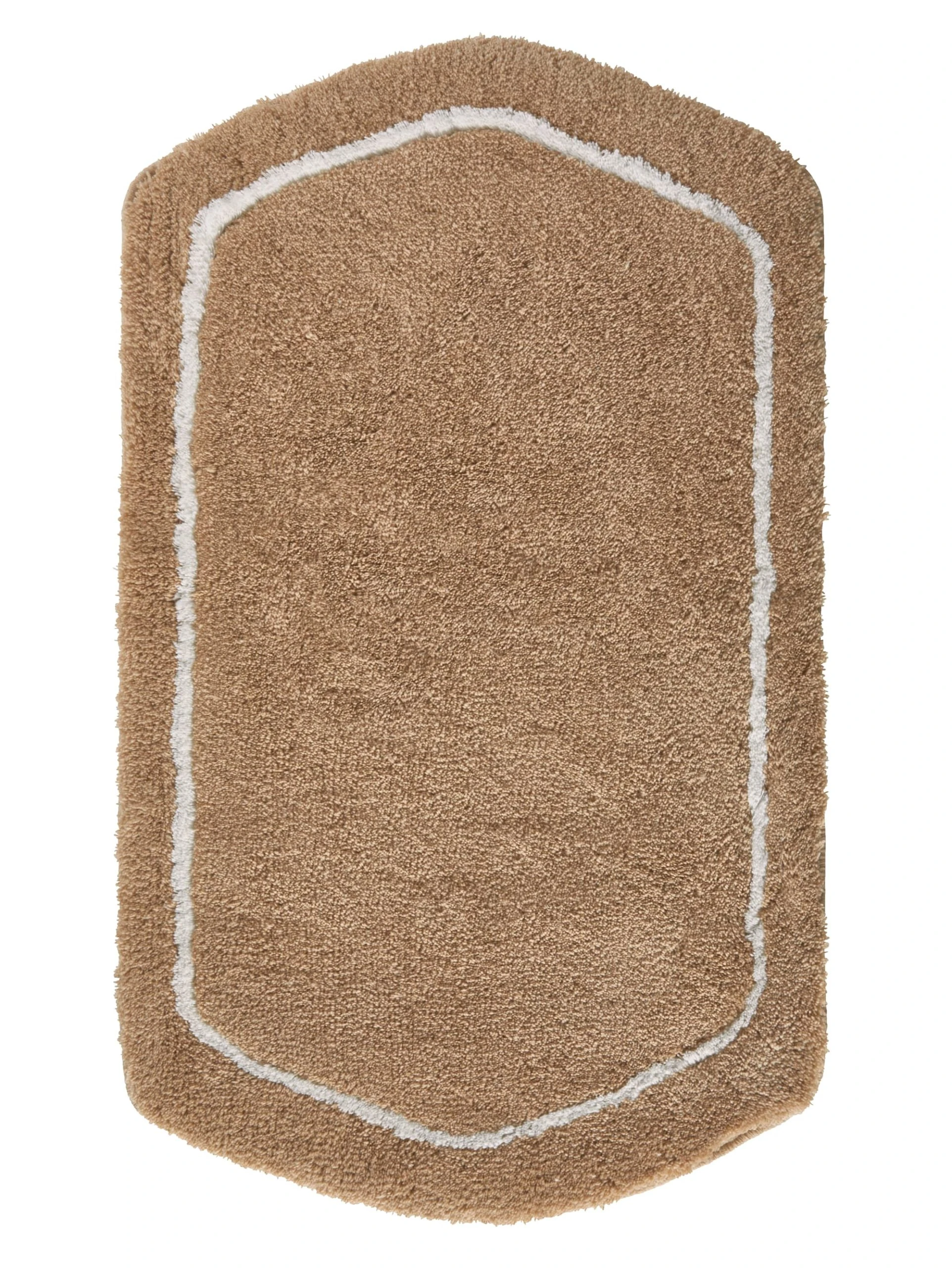 Webschatz WC-Vorlage Mit Ausschnitt 'Udine' In Beige 3 Webschatz WC-Vorlage Mit Ausschnitt 'Udine' In Beige – Bild 3