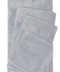 Wecon Home Badteppich Joris In Hellgrau