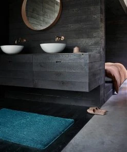 Wecon Home Badteppich Joris In Petrol -Relaxdays Verkaufsshop wecon home badteppich joris in petrol 3