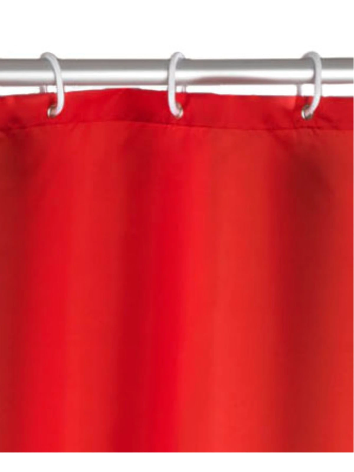 Wenko Anti-Schimmel Duschvorhang Uni Red In Rot 6 Wenko Anti-Schimmel Duschvorhang Uni Red In Rot – Bild 6