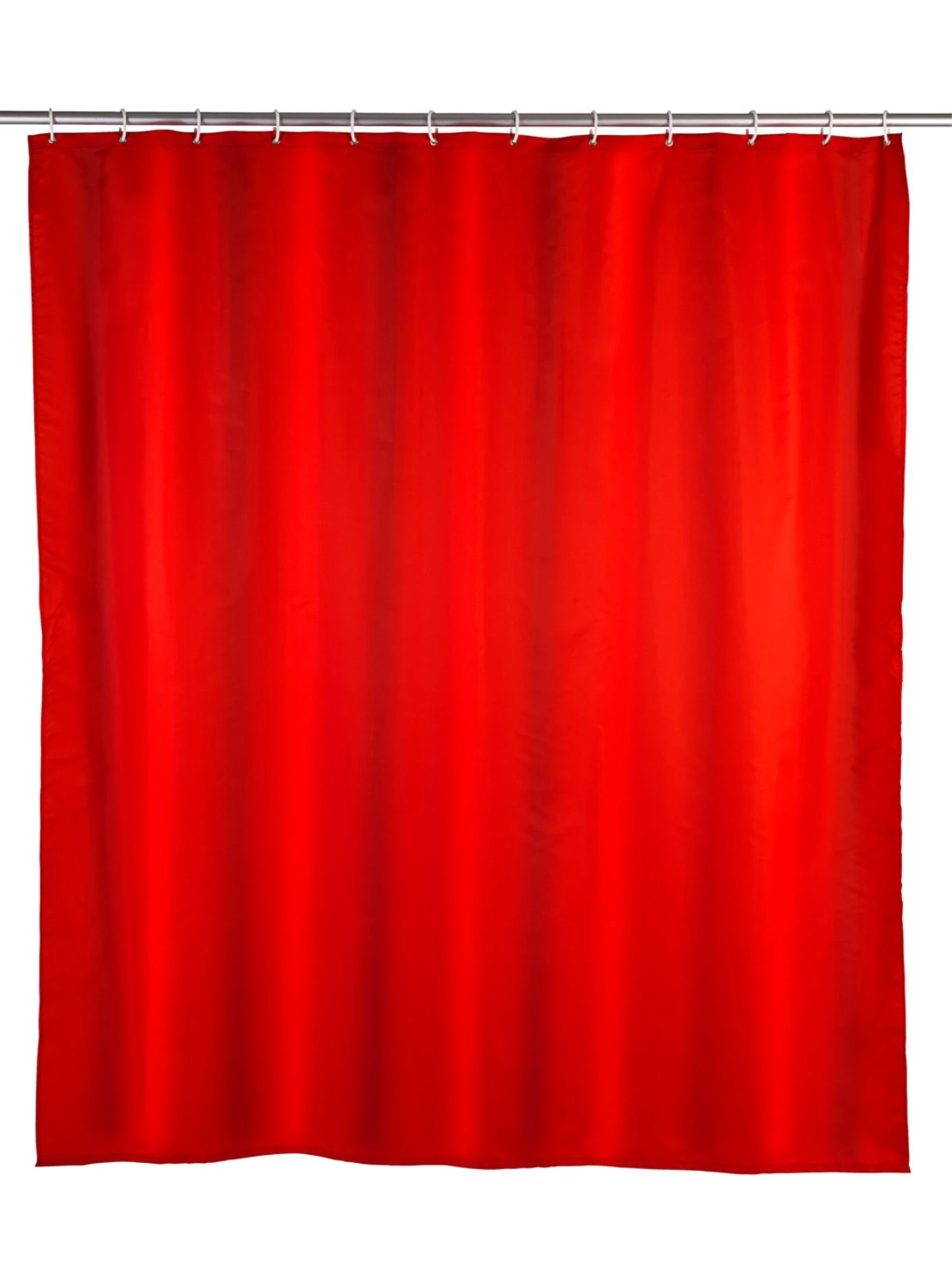 Wenko Anti-Schimmel Duschvorhang Uni Red In Rot 8 Wenko Anti-Schimmel Duschvorhang Uni Red In Rot – Bild 8