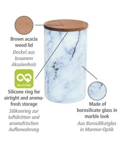 Wenko Aufbewahrungsdose Mio 1,4 L In Blau -Relaxdays Verkaufsshop wenko aufbewahrungsdose mio 1 4 l in blau 12