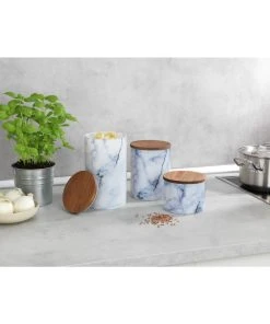 Wenko Aufbewahrungsdose Mio 1,4 L In Blau -Relaxdays Verkaufsshop wenko aufbewahrungsdose mio 1 4 l in blau 5