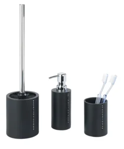 Wenko Bad-Accessoire-Set Diamond 3-teilig In Chrom