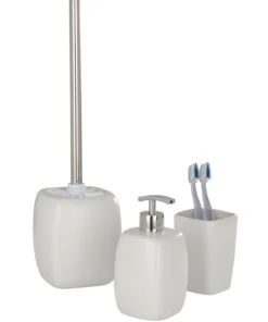 Wenko Bad-Accessoires Set Faro Weiß 3-teilig In Weiß