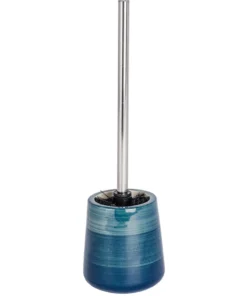 Wenko Bad-Accessoires Set Pottery Petrol 3-teilig In Petrol -Relaxdays Verkaufsshop wenko bad accessoires set pottery petrol 3 teilig in petrol 4