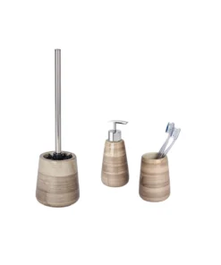 Wenko Bad-Accessoires Set Pottery Sand 3-teilig In Beige 21 Wenko Bad-Accessoires Set Pottery Sand 3-teilig In Beige -Relaxdays Verkaufsshop wenko bad accessoires set pottery sand 3 teilig in beige 7